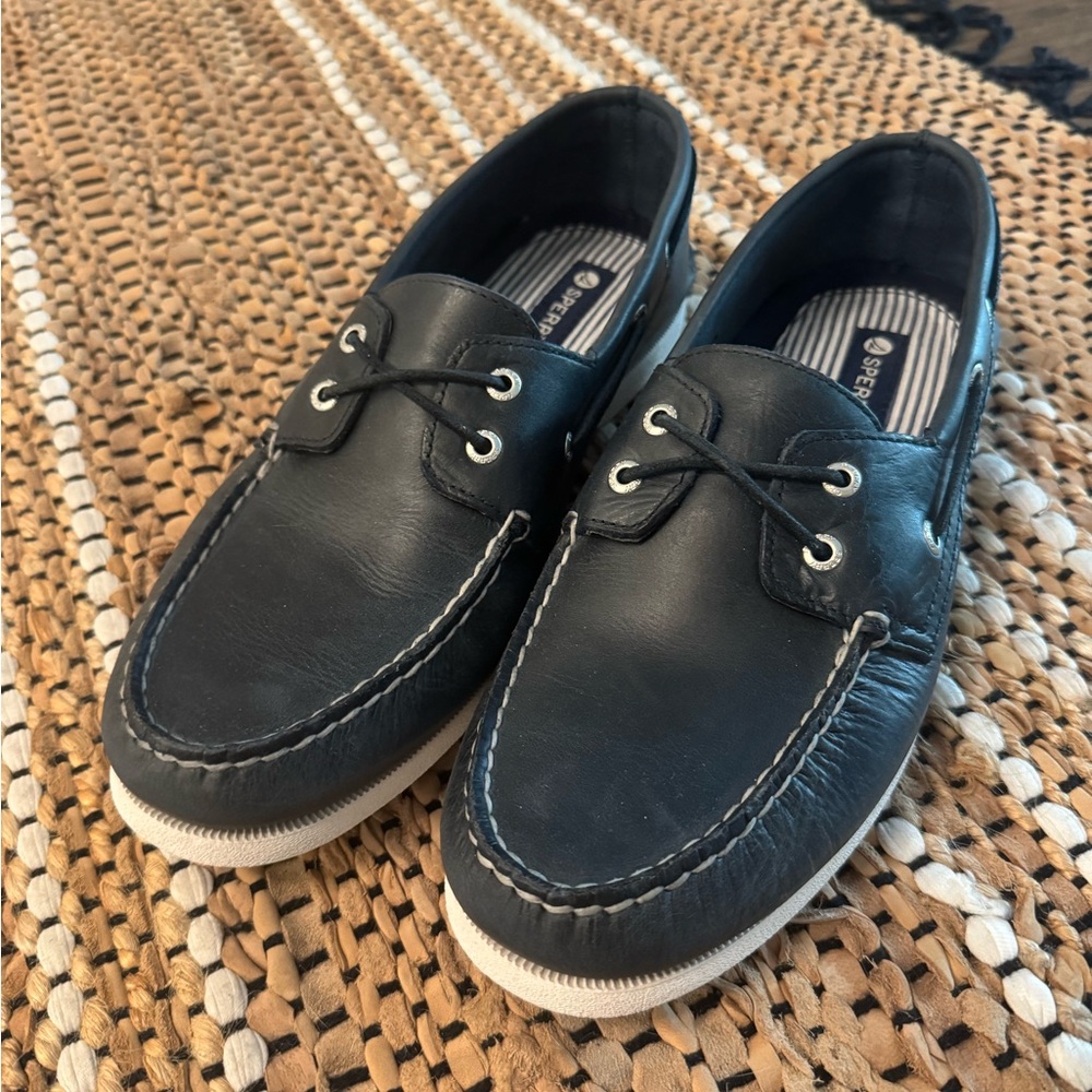 Sperry Men's Navy Boat Shoes